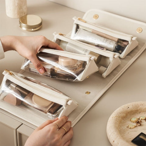 Folding Cosmetic Bag |Travel make up organizer