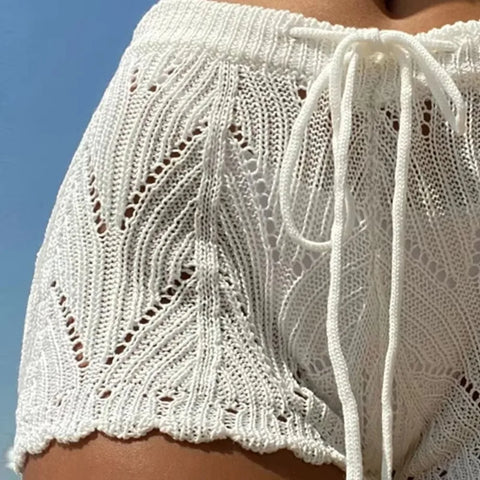 Swim shorts for women|write crochet shorts ™
